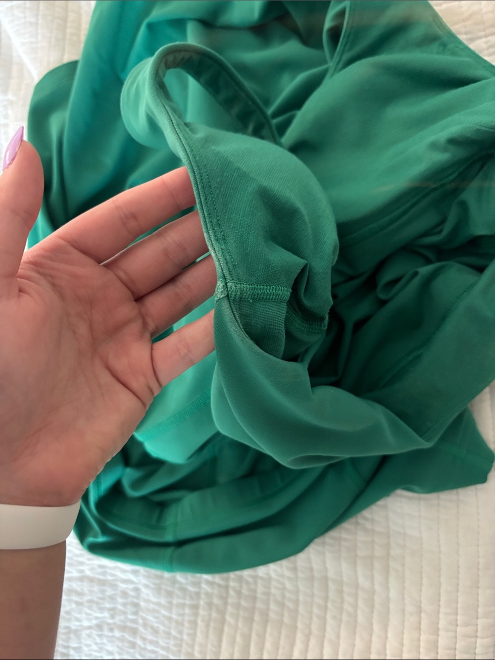 LULULEMON LIMITED EDITION CASCADIA GREEN ALIGN DRESS - Picture 7 of 8